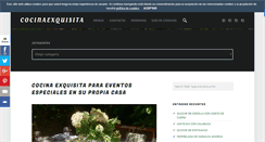 Desktop Screenshot of cocinaexquisita.com